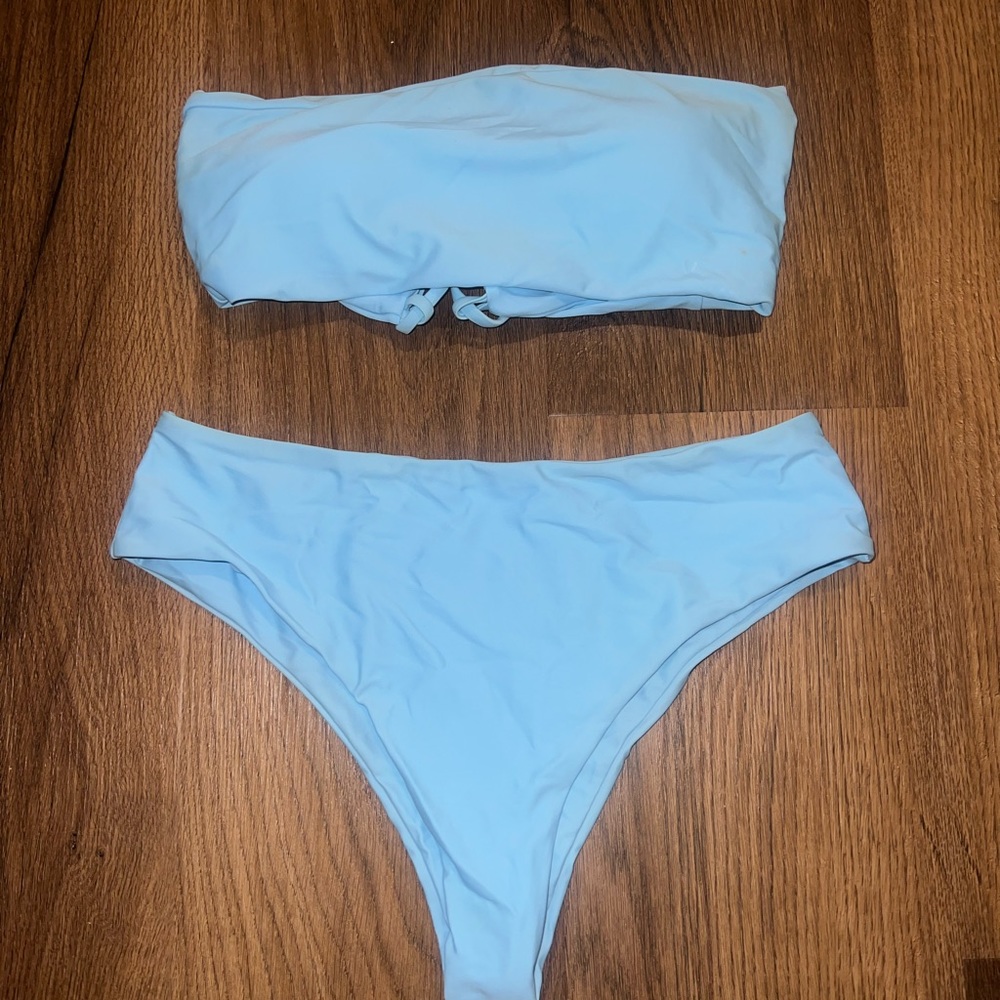 Light Blue Bikini Set